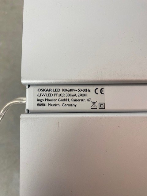 Image 1 of Ingo Maurer shelflamp halogen