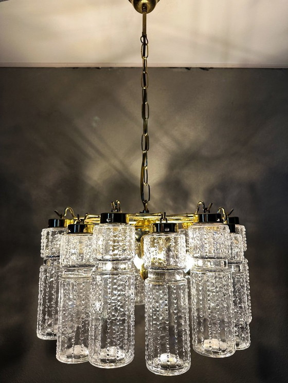 Image 1 of Lampada a sospensione vintage Glashütte Limburg