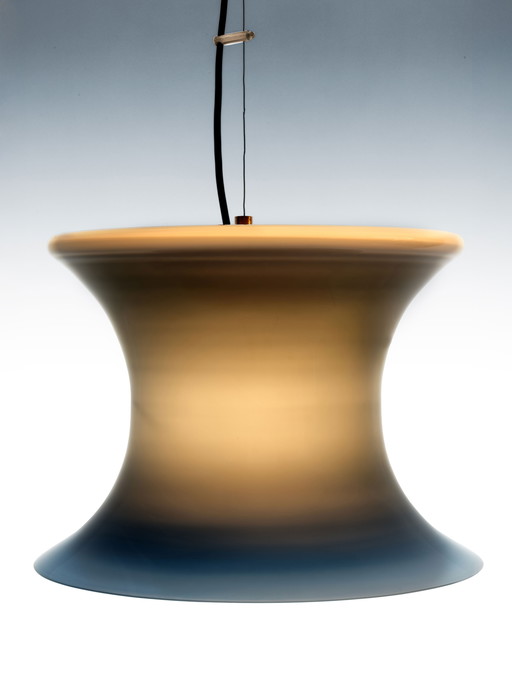 Lampe suspendue Opaline - Verre de Murano - Luciano Vistosi