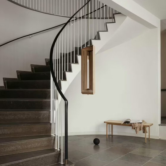 Image 1 of FRAMES, gerookt eikenhout, kunstobject, NORR11, sculptuur, Deens design