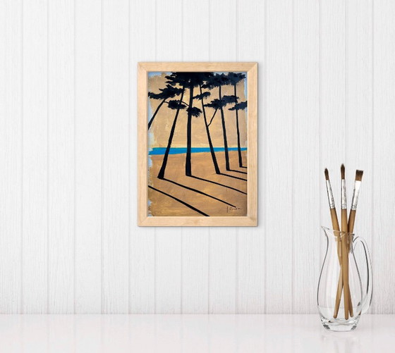 Framed A4 sketch. Signed. – Paintings & Drawings, Paper (photo 6 of 8)