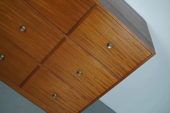 Image 1 of Mueble de boticario/tienda holandés antiguo de mediados del siglo XX