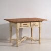 Tavolo antico in legno massello bianco (Francia, c.1900) – Tavoli da pranzo (photo 9 of 40)