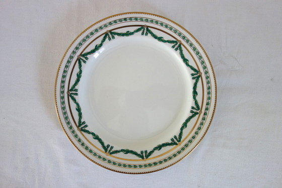 Image 1 of 6 große flache Teller Winkle & Co Whieldon Road um 1910