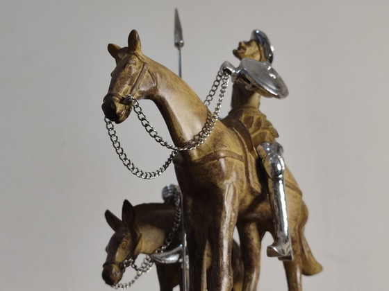 Image 1 of Don Quixote and Sancho Panza figurine (made of resin)