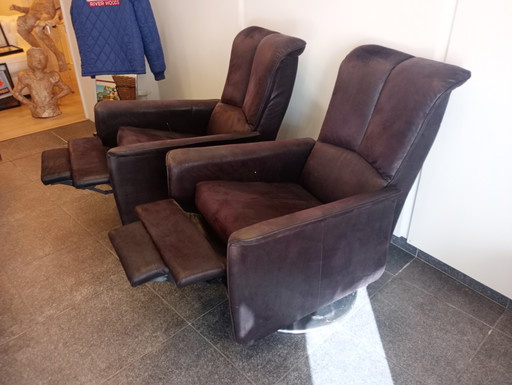 2 asientos relax up2date de cuero nobuk