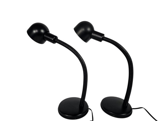 Image 1 of Elco Lite - 2 x tafellamp/bureaulamp - metaal - West-Germany - 3e kwart 20e eeuw