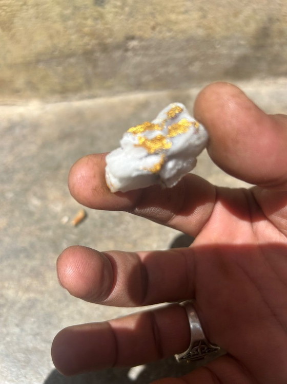 Image 1 of Native Gold on Quartz