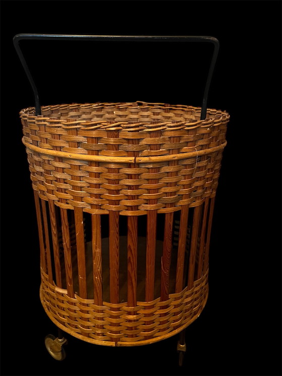 Image 1 of Vintage serving trolley / trolley / bar cart 