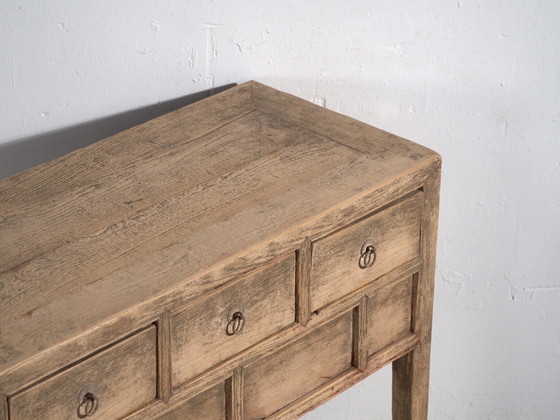 Consolle antica in legno di abete – Shandong, circa 1930 – Console (photo 15 of 40)