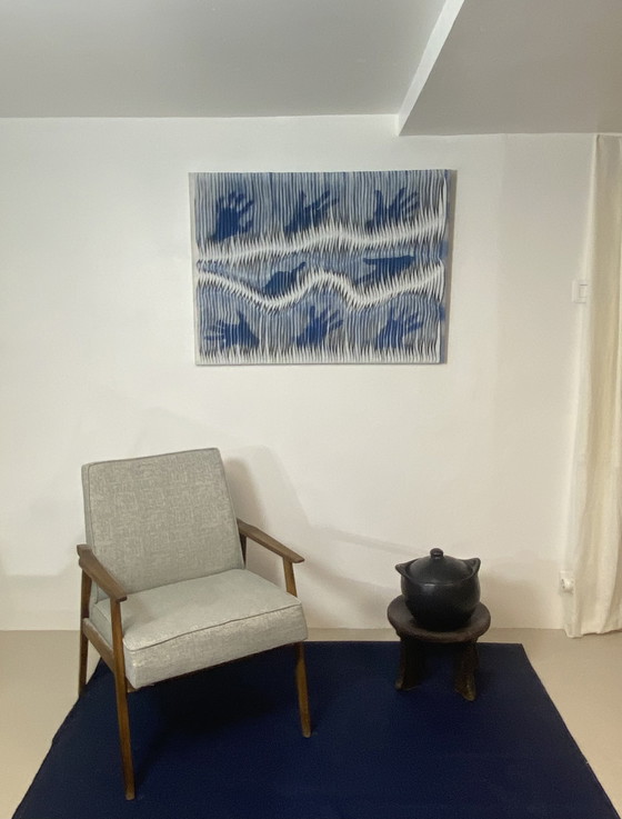 Image 1 of Tableau Sculpture Art Textiles Réf Jeu de Mains