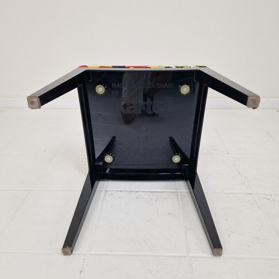 Image 1 of Chaise 'Mademoiselle' de Kartell en tissu Missoni par Philippe Starck Italie