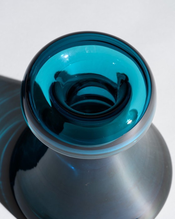 Image 1 of Vase en verre WMF Cari Zalloni, design futuriste vintage, style Space Age