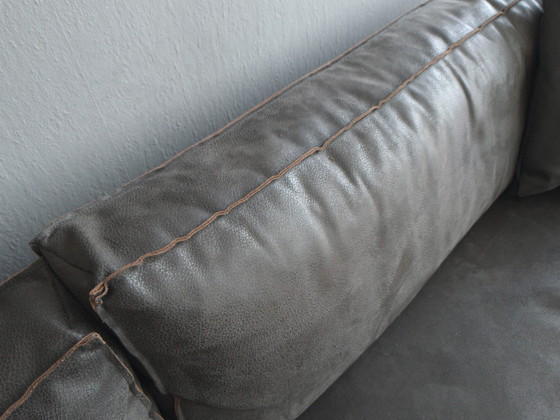 Leather Sofa – 3-5 seaters, Metal (photo 5 of 8)