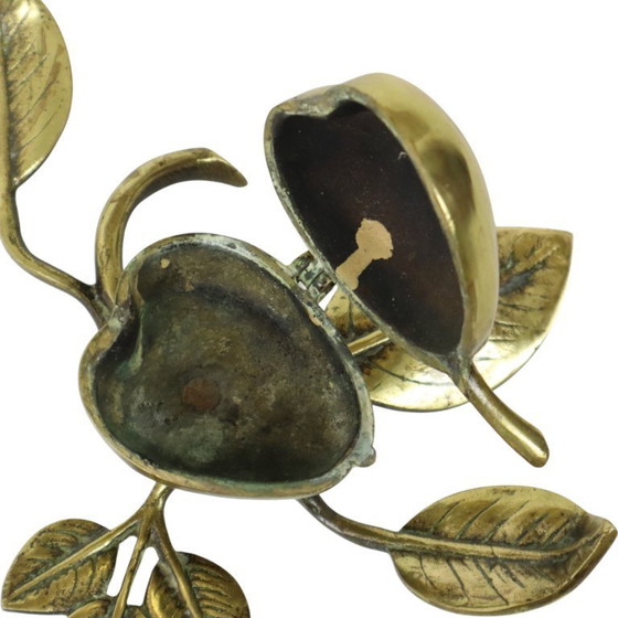 Image 1 of Portagioie Art Nouveau a forma di pera con posacenere