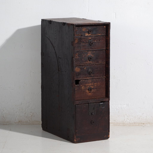 Antiker japanischer Archivschrank - Meiji / Taishō Periode (ca. ) #74