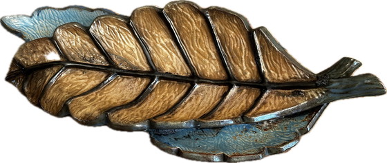 Image 1 of Roger Guerin - Bouffioulx Stoneware Bowl / Centerpiece - 56cm/24cm