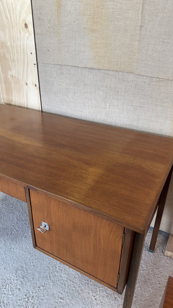 Image 1 of Vintage Freestanding Executive Desk
