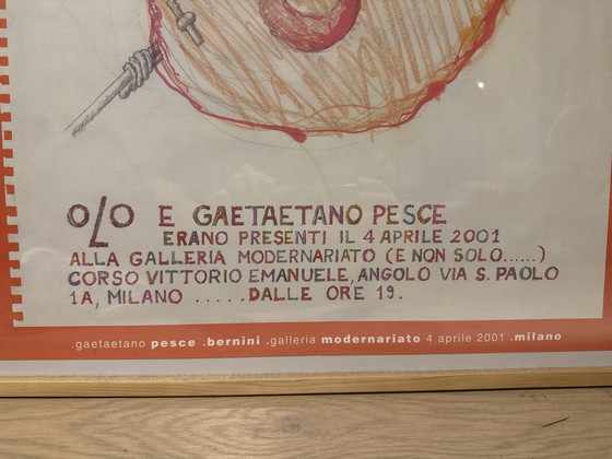 Image 1 of Affiche originale de l'exposition Gaetano Pesce