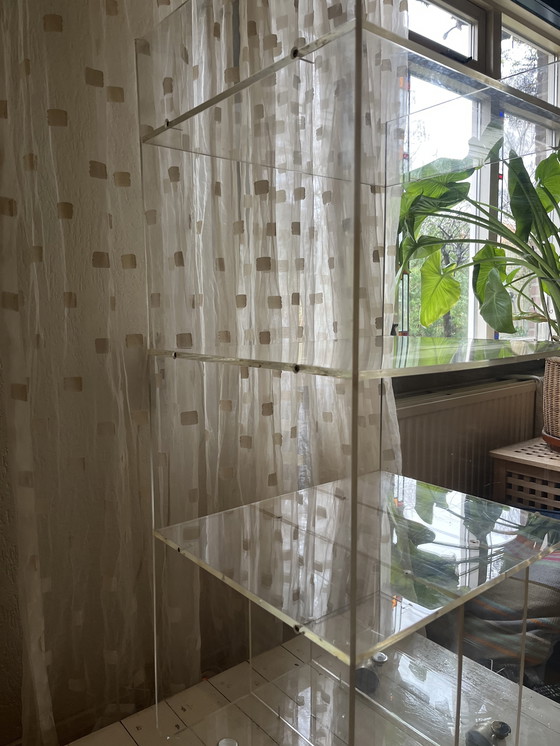 Image 1 of Plexiglass audio cabinet