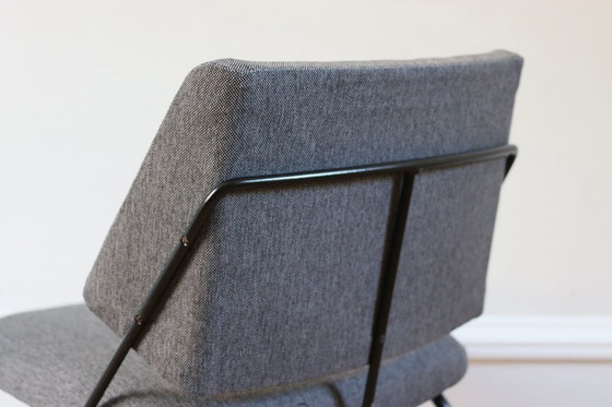 Image 1 of Série de 6 chaises modernistes vintage Raphael Raffel, 1950