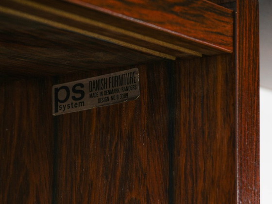 Estantería modular PS System de Preben Sørensen, chapa de palisandro, Dinamarca, años 60 – Armarios de pared (photo 14 of 19)