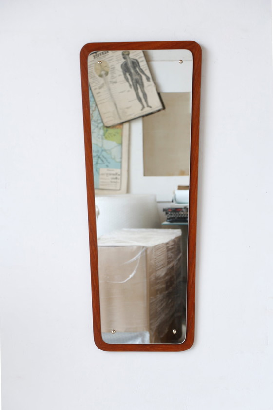 Image 1 of Vintage Scandinavian Teak Mirror - 60's - 28.03.25.02