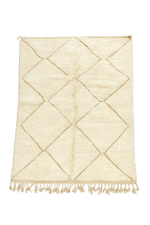 Authentischer Berberteppich – Handgeknüpfte Wolle – 3 × 2 m – Atlasgebirge