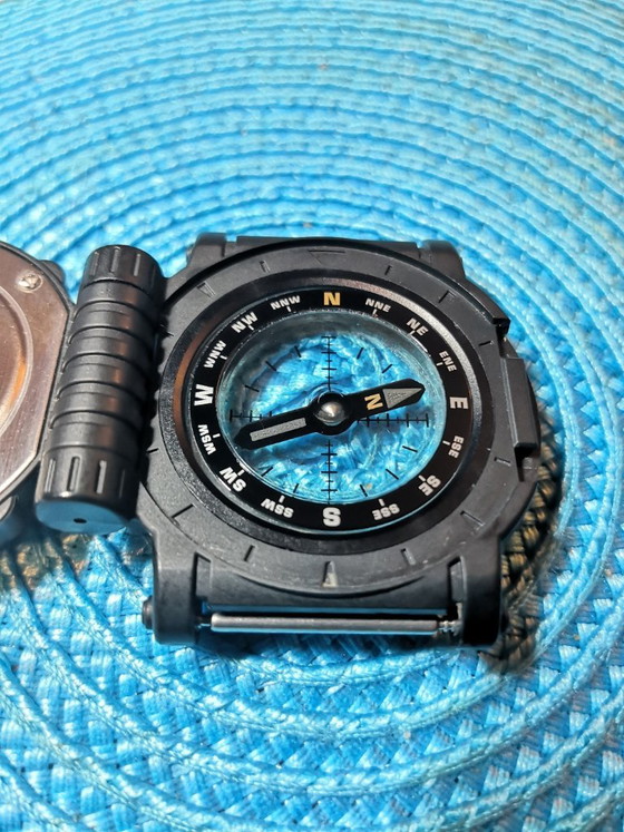 Zeldzame Casio Landfarer Pathfinder MW-43 "Compass" Vintage / Uitstekende staat – Klokken, Plastic (photo 5 of 9)