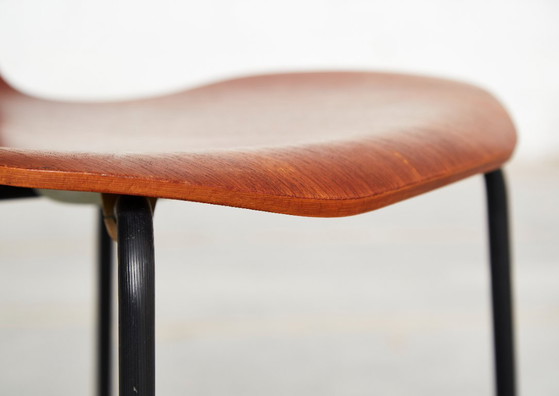 Arne Jacobsen 3103 Hammer Chair voor Fritz Hansen | Set van vier – Eetkamerstoelen, Wood (photo 13 of 20)