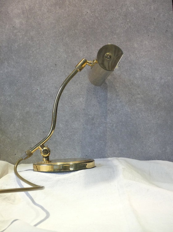 Image 1 of Pianolamp Jahn Classic Brass jaren 50 UK1aeb