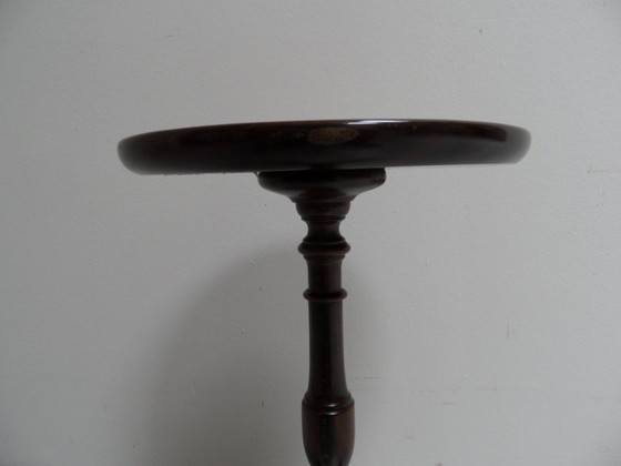 Image 1 of Vintage ronde bijzet tafel