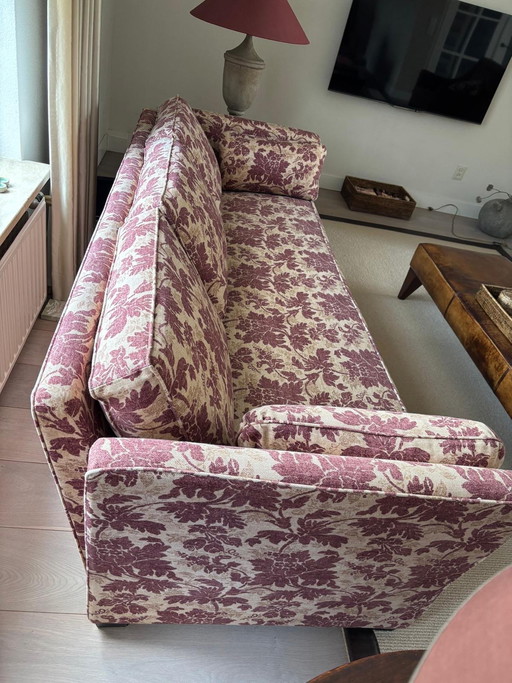 Beautiful eggplant sofa hotel chic 