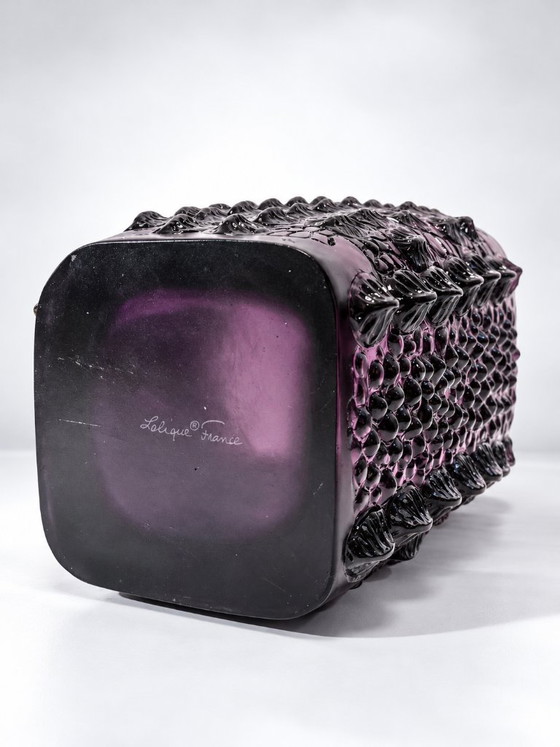Lalique Croco Dusk Purple Vase – Crystal (photo 6 of 17)