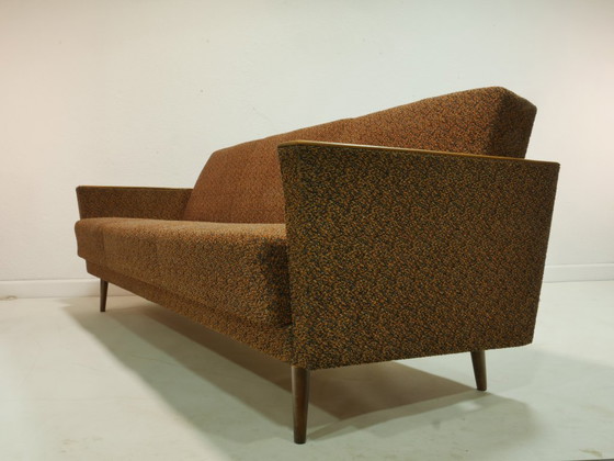 Image 1 of Vintage sofa with sleeping function, 1960s, Germany, Mid Century Couch