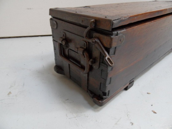 Cassapanca militare antica – Armadi contenitori, Wood, Klassiek (photo 11 of 11)