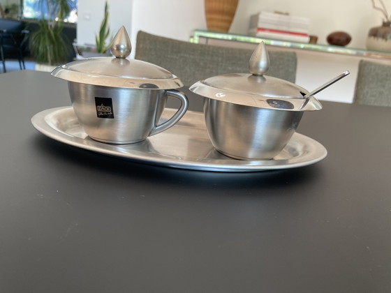 Zack milk & sugar set – Table accessories, rvs (photo 5 of 5)