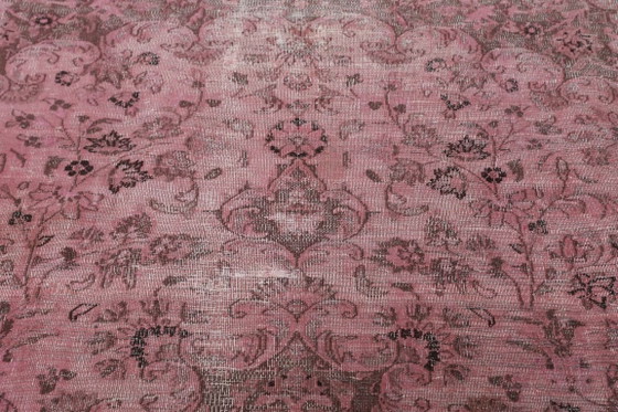 Image 1 of Handgeknoopt vintage kunsttapijt 375x280
