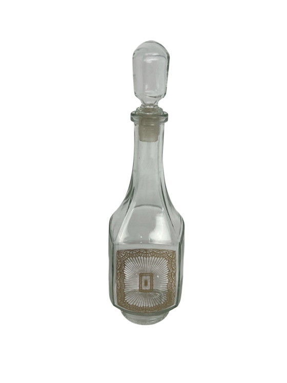 Set di caraffe “kluk-kluk” antiche XVIII/XIX secolo (RARO), Bicchieri e caraffe, Cristallo, Vetro, Marrone (foto 2 di 7)
