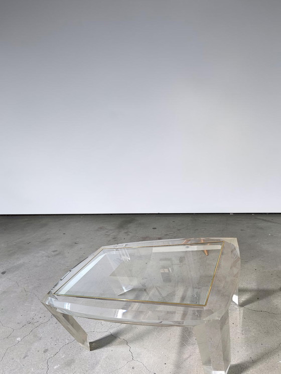 Image 1 of Traum Designer Möbel Glanz Acryl Glas Sofatisch Couchtisch Tisch 