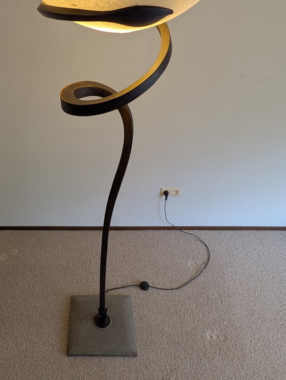 Image 1 of Unique large standing uplighter: Alfea by Enzo Ciampalini