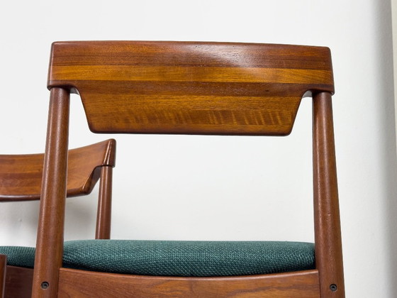 Teak Dining Chairs from Glostrup Møbelfabrik, 1960s, Set of 6 – Esszimmerstühle, Wood (photo 7 of 15)