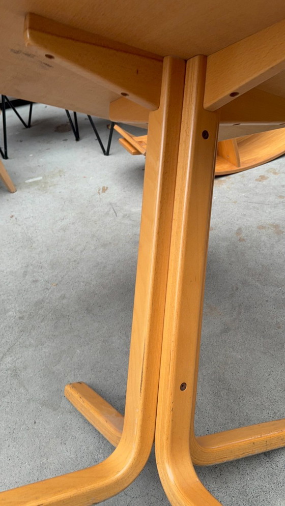 Tavolo da pranzo/bistro di design danese vintage (disponibilità: 2) – Tavoli da pranzo, Legno (photo 11 of 12)