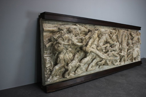 Mid-Century Big 3D Picture by F.F. Novák, 1941, Czechoslovakia