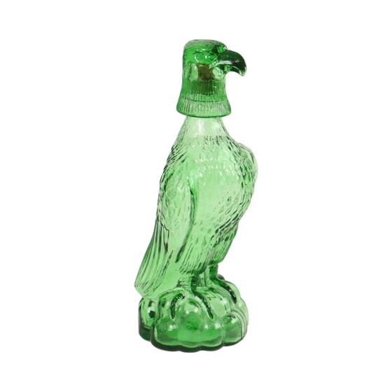 Image 1 of Carafe verte italienne Aigle de proie