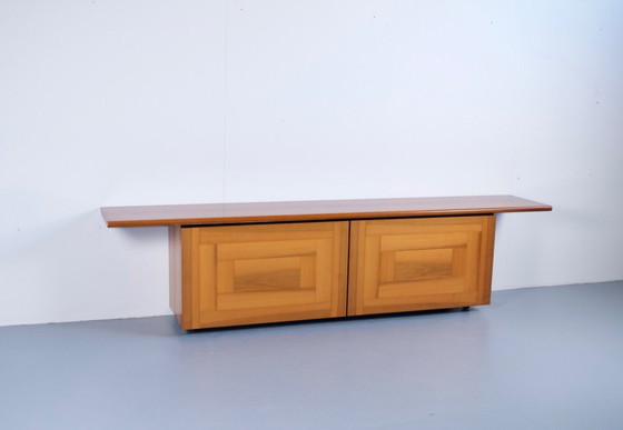 Image 1 of SHERATON SIDEBOARD GIOTTO STOPPINO & LODOVICO ACERBIS EXOTIC WOOD ACERBIS PUBLISHER 1977