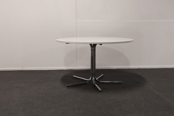 Image 1 of Round Dining Room Table By Pascal Mourgue For Steiner