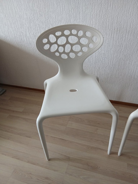2x Moroso Supernatural Sedia - Ross Lovegrove – Sedie da pranzo, Plastic (photo 3 of 9)
