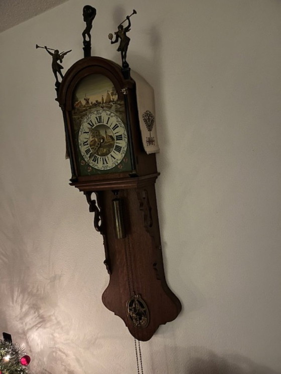 Image 1 of Unique handmade Frisian chair clock