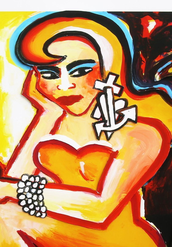 Image 1 of Bach, Elvira - Summer Beginning - Deluxe (130 cm) - Giclée - E.A. - met de hand gesigneerd